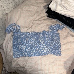 beginning boutique off the shoulder top